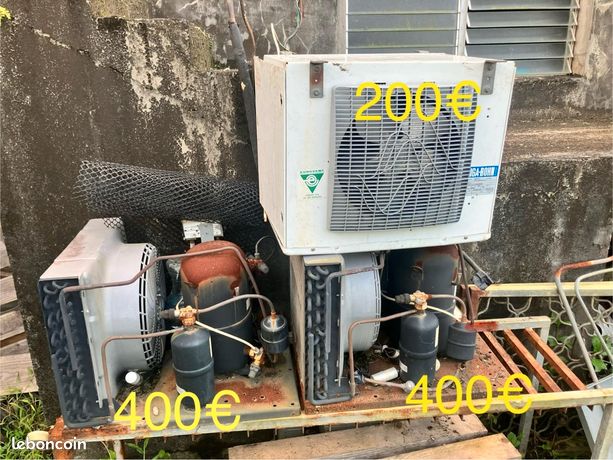 Groupe chambre froide négative