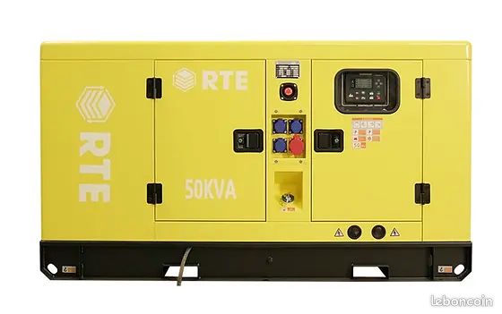 Groupe électrogène Diesel Silencieux RTE 50 KVA + ATS⁭⁮⁭⁫⁢⁮⁠⁫‌‌‍⁫‌⁮⁮