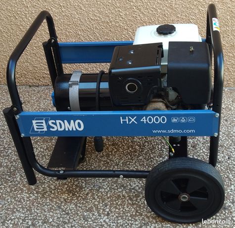 GROUPE ELECTROGENE S.D.M.O. TYPE HX 4000 avec moteur HONDA GX270