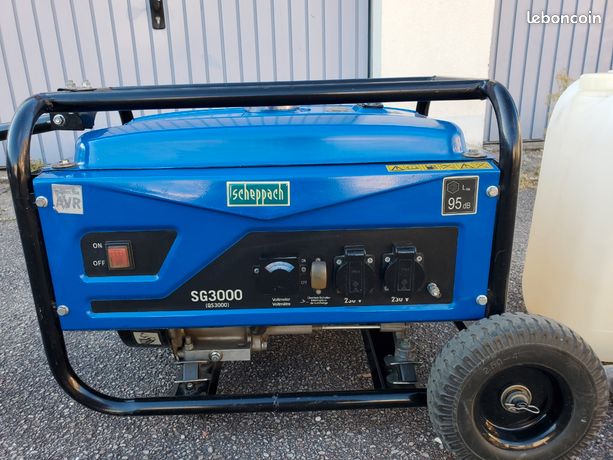 Groupe électrogène sg3000 scheppach