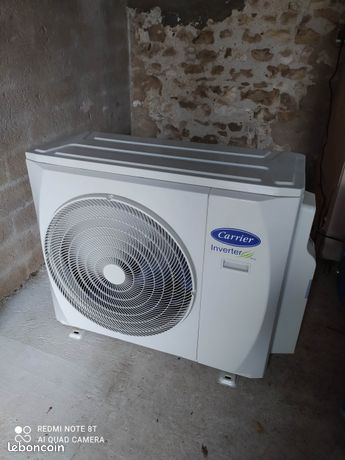 Groupe extérieur CARRIER quadri split R32