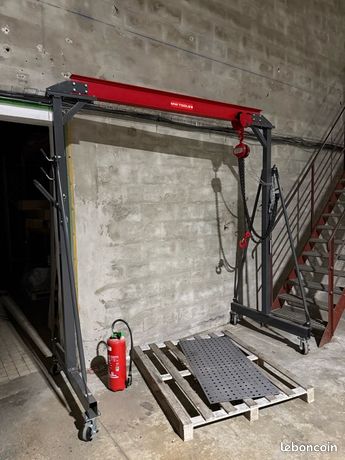 Grue à portique