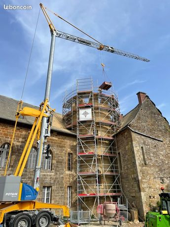 Grue potain 26 mètres