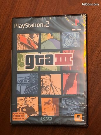 GTA 3 sur PS2 Neuf