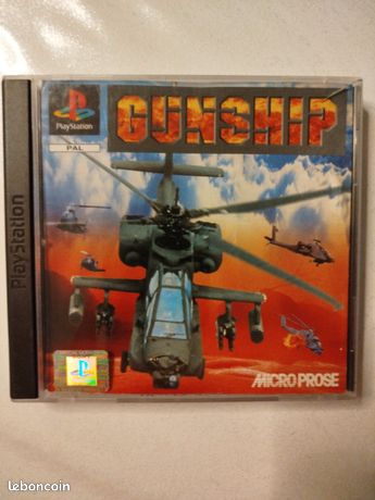 Gunship PlayStation ps1 psone psx