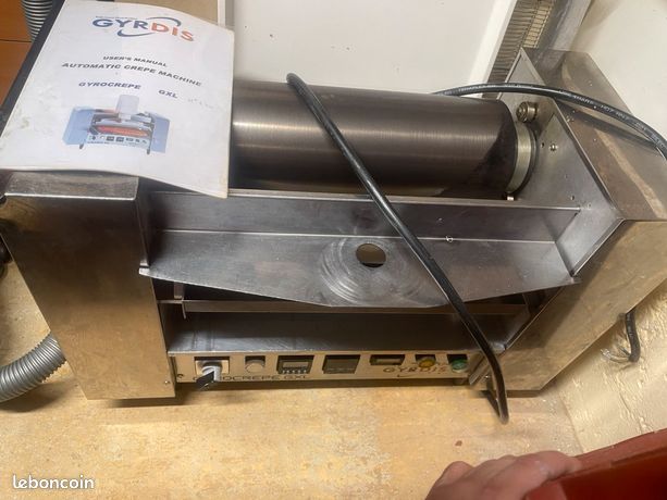 Gyrdis appareil a crepe automatique