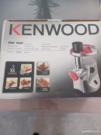 Hachoir à viande électrique Kenwood mg510 pro 1600 w