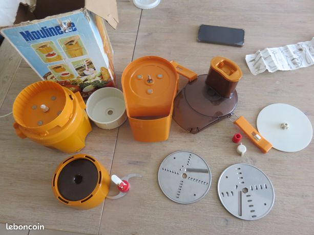 Hachoir moulinette plus coupe legumes Moulinex vintage