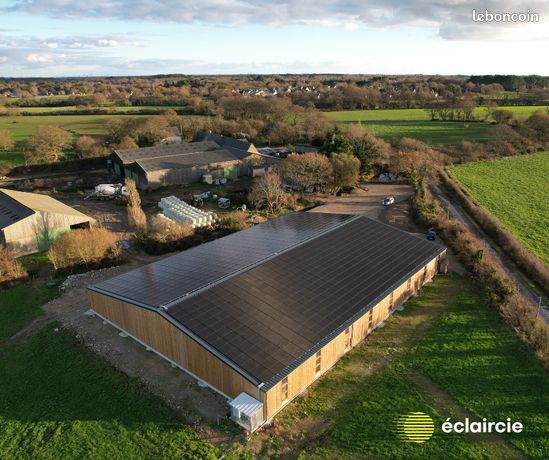 Hangar agricole financé par le photovoltaïque