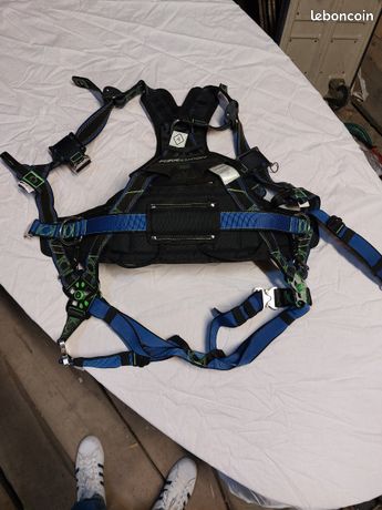 Harnais travail hauteur escalade + longe