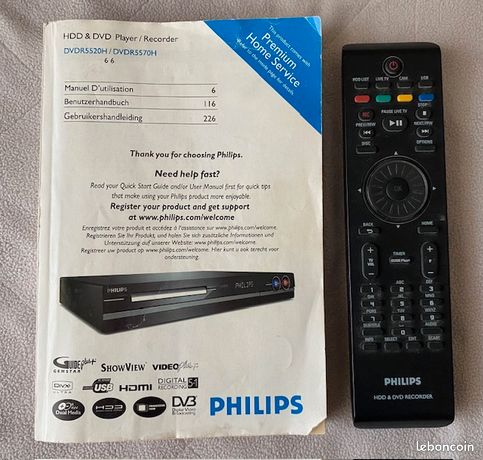HDD / DVD Player Recorder PHILIPS