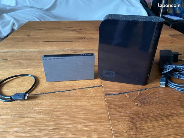 HDD Porsche & WD 2To