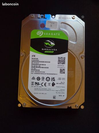 HDD Seagate Barracuda 4 To