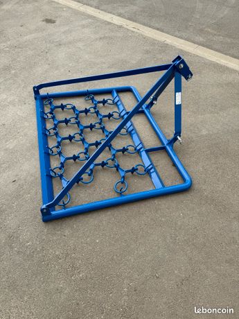 HERSE 120cm ou 160cm DESLMAT pour Micro Tracteur ou Tracteur Ideal Prairie Carrière