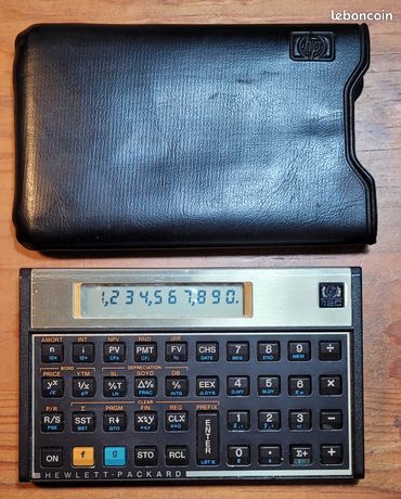 HEWLETT-PACKARD HP-12C Calculatrice