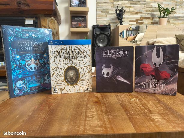 Hollow knight collector PS4 + steelbook + livre third first print