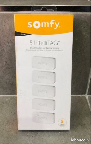 Home Alarm Essential XL + pack 5 détecteurs IntelliTag Somfy
