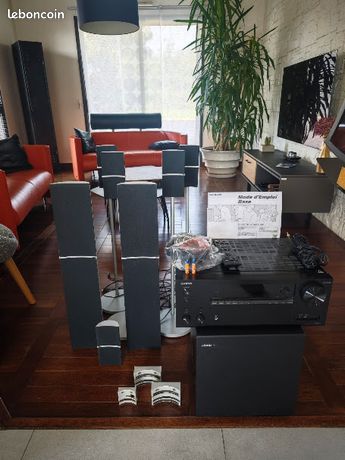 Home cinéma ONKYO et enceintes JAMO