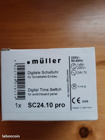 Horloge numérique Muller SC 24.10 pro