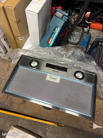 Hotte aspirante encastrable Rosieres - Inox - 52cm - Bon état