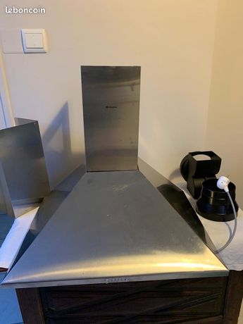 Hotte aspirante inox