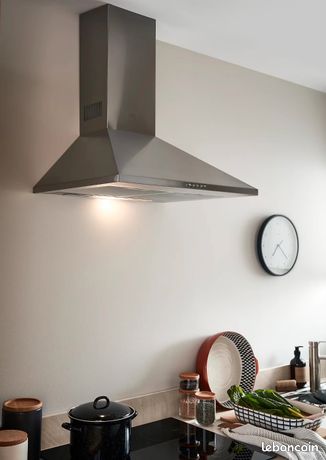 Hotte aspirante inox
