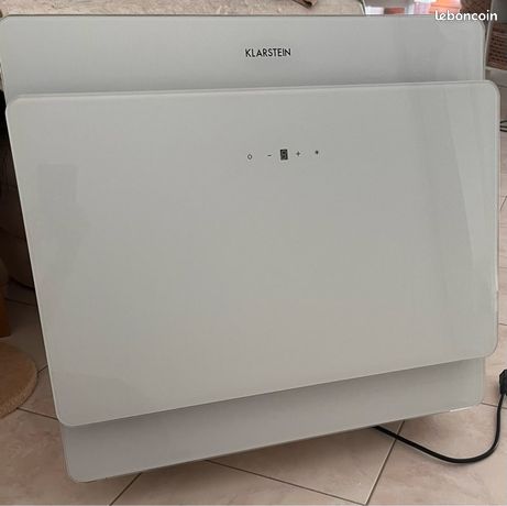 Hotte cuisine blanche design