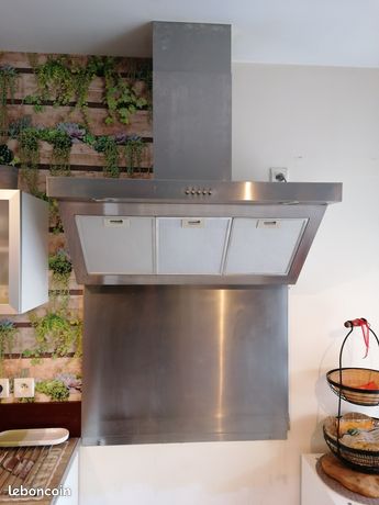 Hotte de cuisine inox