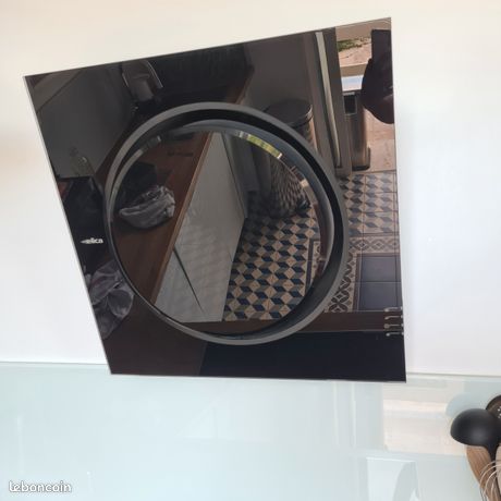 Hotte Elica noire verre trempé