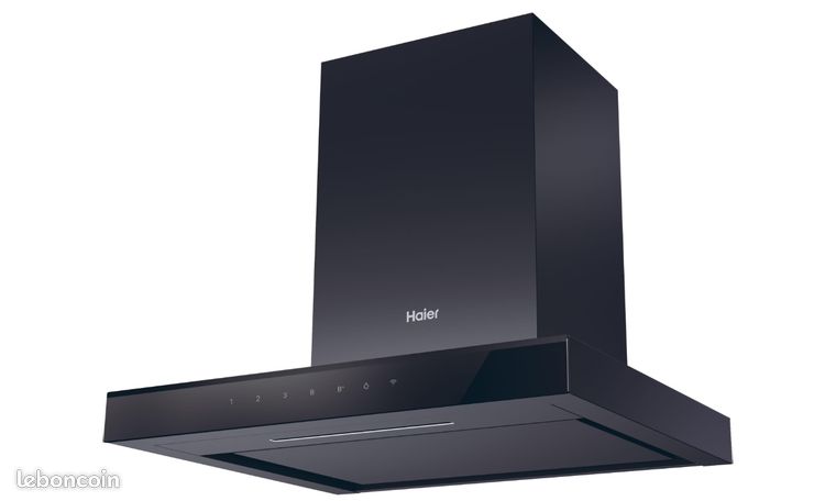Hotte HAIER 90 cm A+ noire black edition