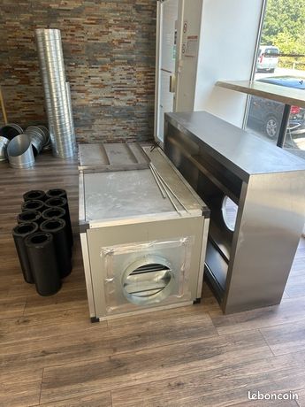 Hotte professionnel plus Filtre à charbon