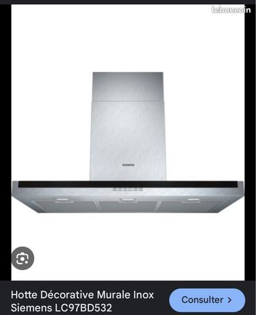 Hotte Siemens 90cm