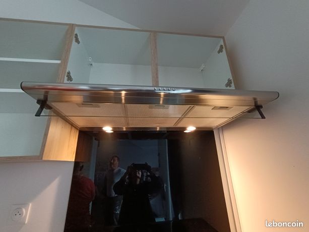 Hotte visière encastrable