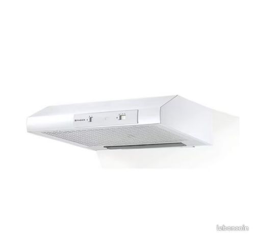 Hotte aspirante visiere 60 blanc faber 5605229