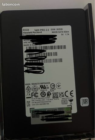 HP 5400 PRO 2.5 960GB SATA 6Gb/s