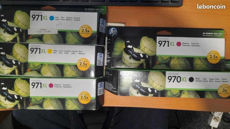 HP Cartouches OfficeJET 970XL