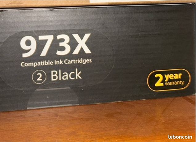 HP compatible 973X Noir lot 2 20 000 pages