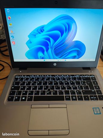 HP ELITEBOOK 840 G3 RECONDITIONNÉ /I5-6200U / SSD Nvme 250 Go + HDD 500 Go / 8 Go RAM / Windows 11 Pro