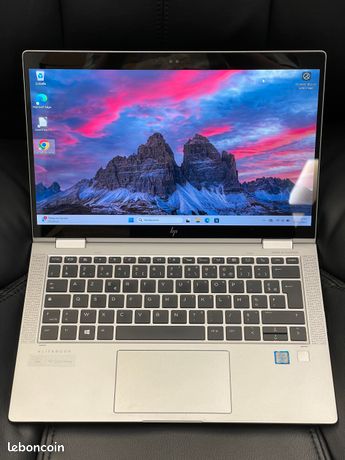 HP EliteBook X360 1030 G3 - i5 8ème Gen 1.7Ghz 8Go 512Go NVME 13"3 Rotatif Tactile - W11Pro - Garantie 1 an