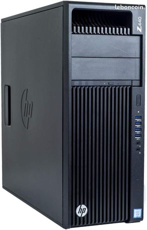 HP Z440 Xeon E5-16203.5Ghz / 32Go RAM / SSD 256Go Nvme + HDD 1To / GTX 1070 8Go / Windows 11Pro / Garantie 1an