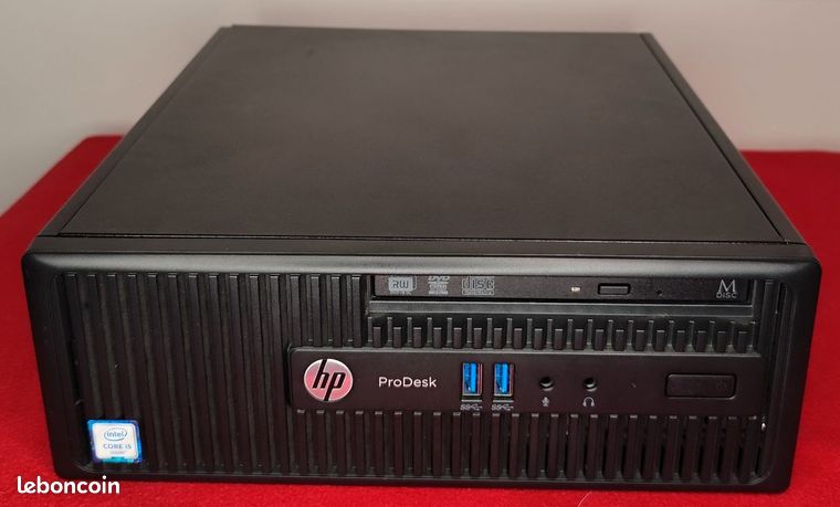Hp Prodesk 400 G3 SFF i5-6500 4Go DDR4 SSD 250Go