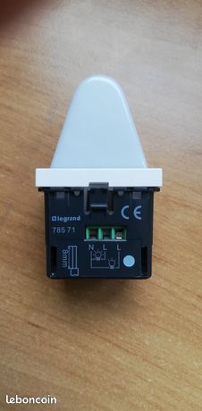 Hublot mosaic 2 modules LEGRAND