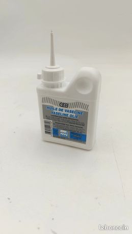 HUILE DE VASELINE - 125 ML GEB Lubrifiant pour petits mécanismes