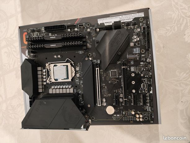 I7 10700KF + MSI Z490 GAMING PLUS + 2x16go RAM 3200MHz CL 16