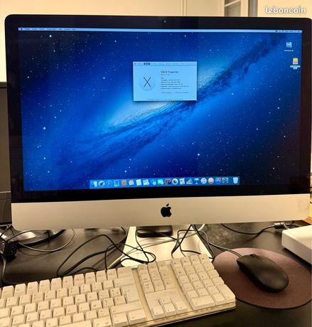 IMac 27 pouces 2013 16 Go - 3 To