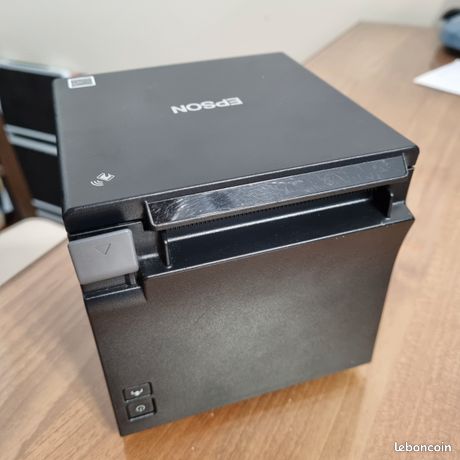 Imprimante à tickets Epson Tm-m30 bluetooth Modèle TM-M30 bluetooth/USB/Ethernet Très bon état Vendu