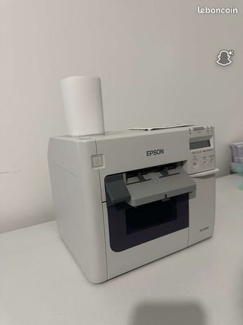 Imprimante Epson TM-C3500 - État quasi neuf
