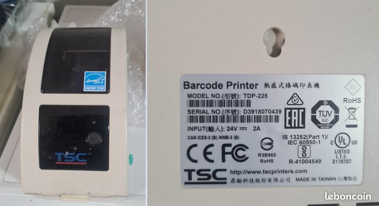 Imprimante etiquette