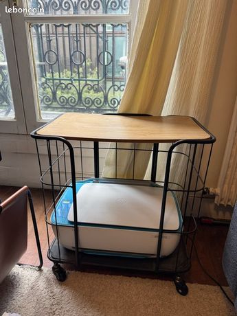 Imprimante HP + table à roulette