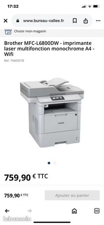 Imprimante laser brother MFC L6800Dw